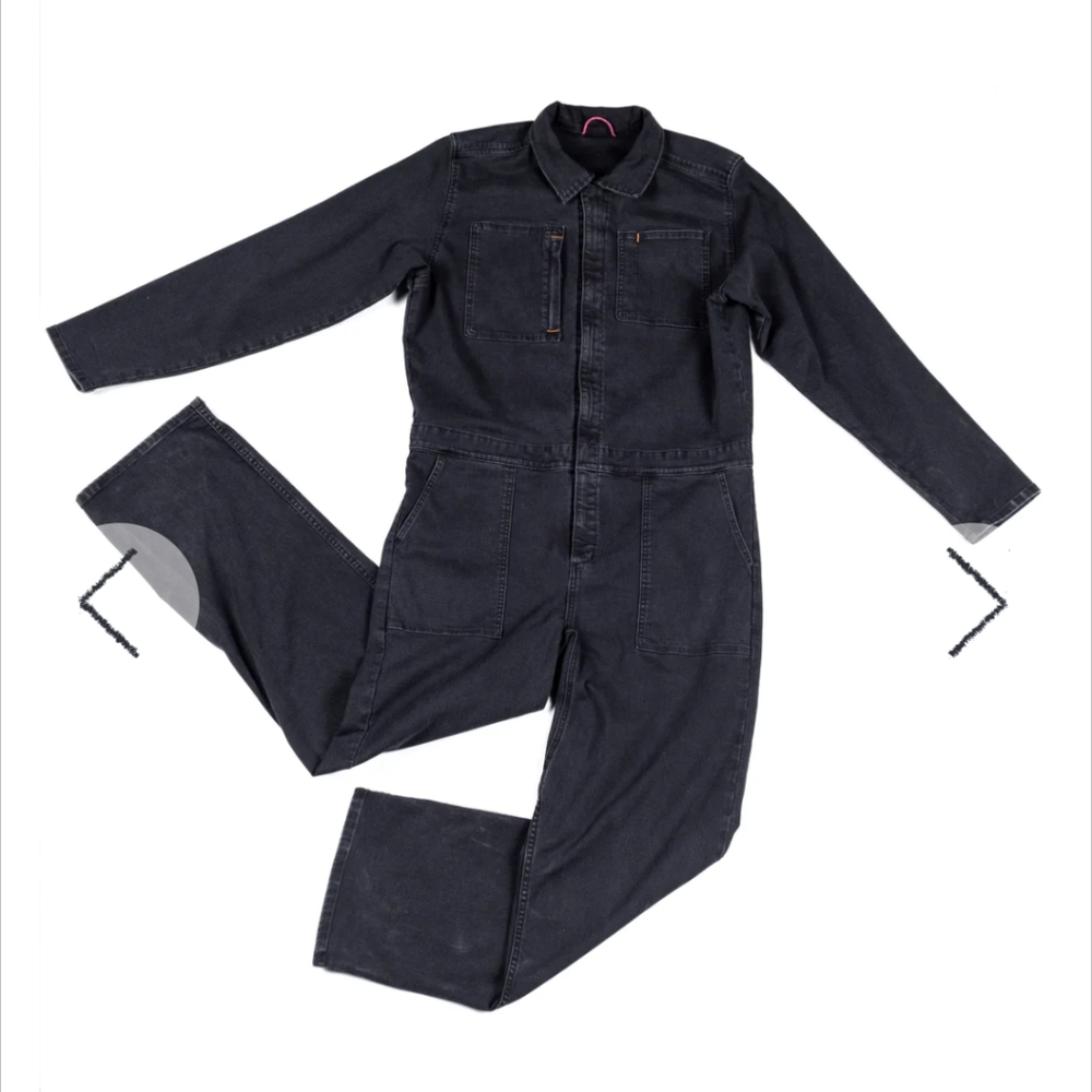 Ripton Black Coverall Jumpsuit